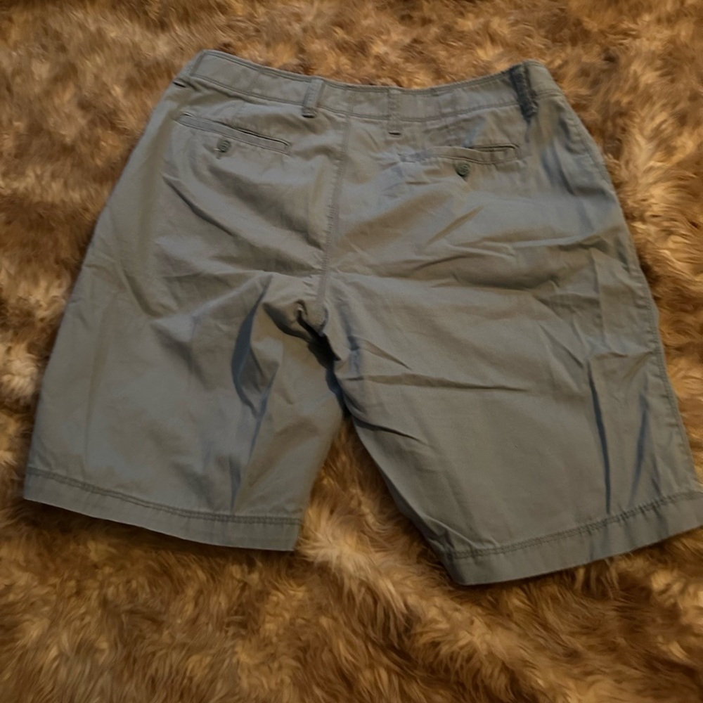 Old Navy Light Blue Flat Front Shorts - Picture 2 of 5